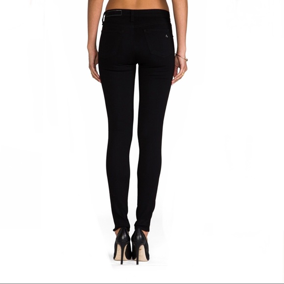 rag & bone black legging jeans Sz 26 - Picture 3 of 7